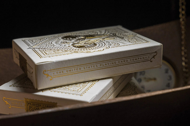 Tycoon Playing Cards Ivory by theory11 - Brown Bear Magic Shop