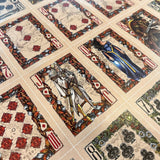 Uncut sheet The Fellowship of the Ring Playing Cards by Kings Wild - Brown Bear Magic Shop