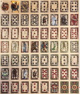 Uncut sheet The Fellowship of the Ring Playing Cards by Kings Wild - Brown Bear Magic Shop