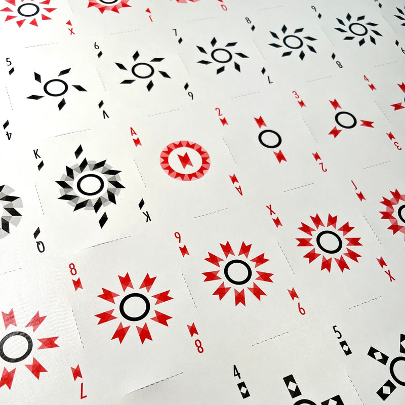 Uncut sheet Virtuoso P1 Foundations (Crimson Edition) - Brown Bear Magic Shop