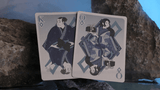 Urashima Tarou (Blue) Origami Playing Cards - Brown Bear Magic Shop