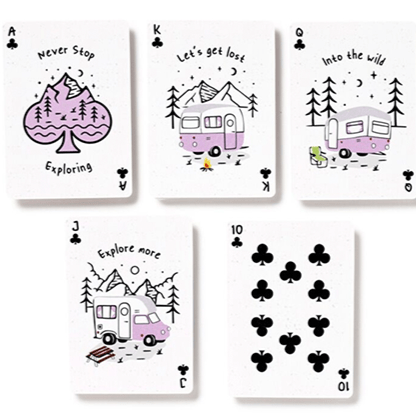 Wildwood Caravan Playing Cards - Brown Bear Magic Shop