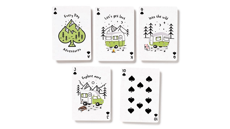 Wildwood Caravan Playing Cards - Brown Bear Magic Shop