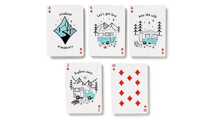 Wildwood Caravan Playing Cards - Brown Bear Magic Shop