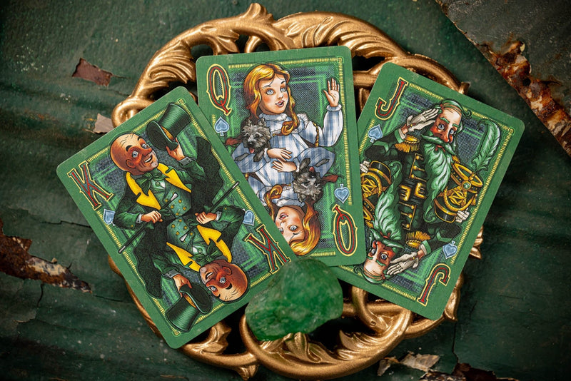 Wizard of Oz Playing Cards by Kings Wild - Brown Bear Magic Shop