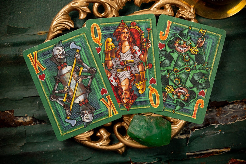Wizard of Oz Playing Cards by Kings Wild - Brown Bear Magic Shop