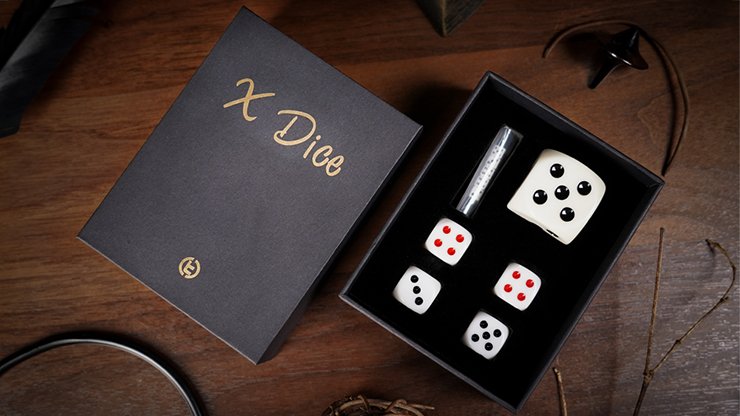 X Dice by TCC Magic - Brown Bear Magic Shop