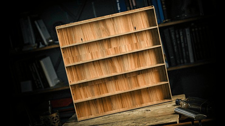 35 Deck Wooden Display Shelf by TCC - Brown Bear Magic Shop