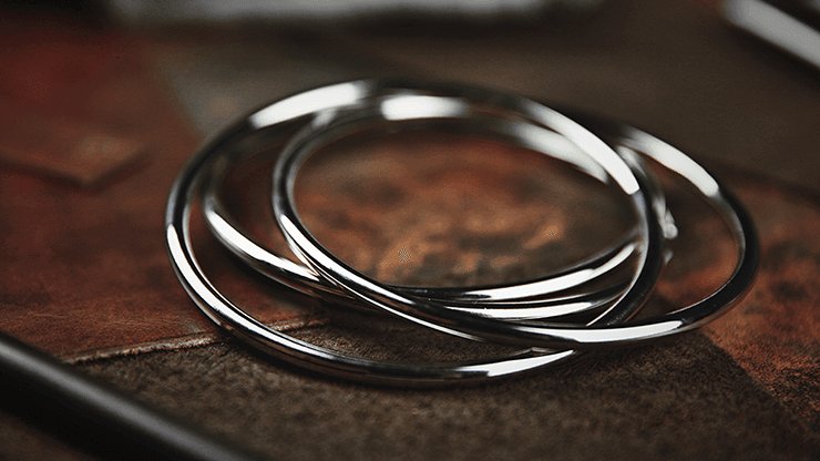 4" Linking Rings by TCC - Brown Bear Magic Shop