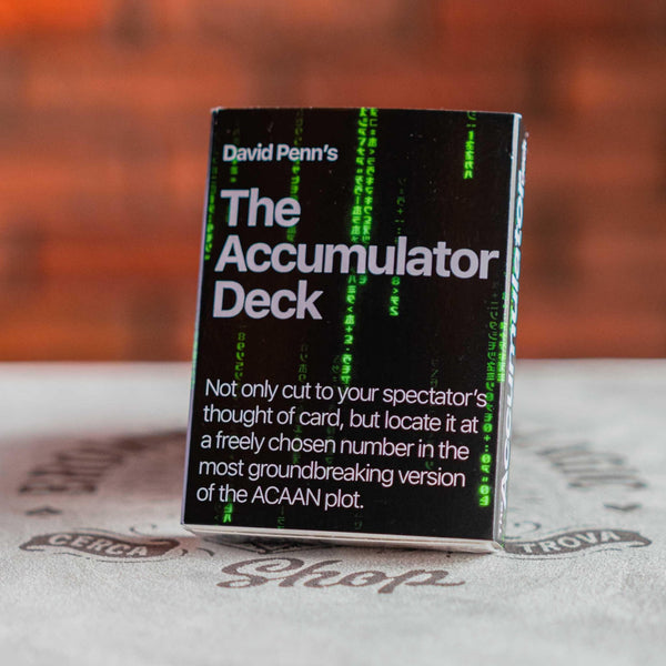 Accumulator Deck by David Penn - Brown Bear Magic Shop