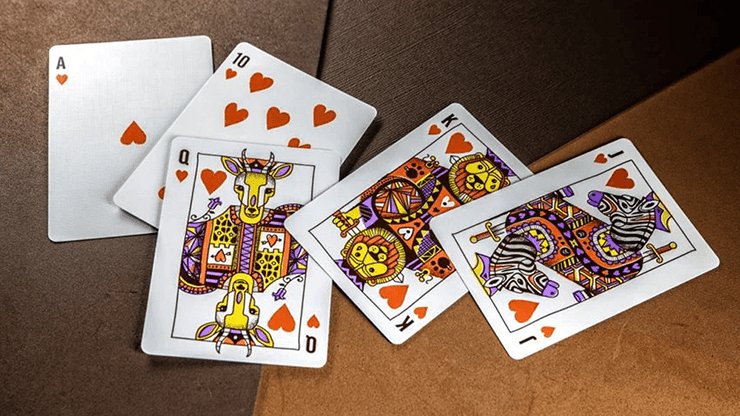 Animal Kingdom Playing Cards by theory11 - Brown Bear Magic Shop
