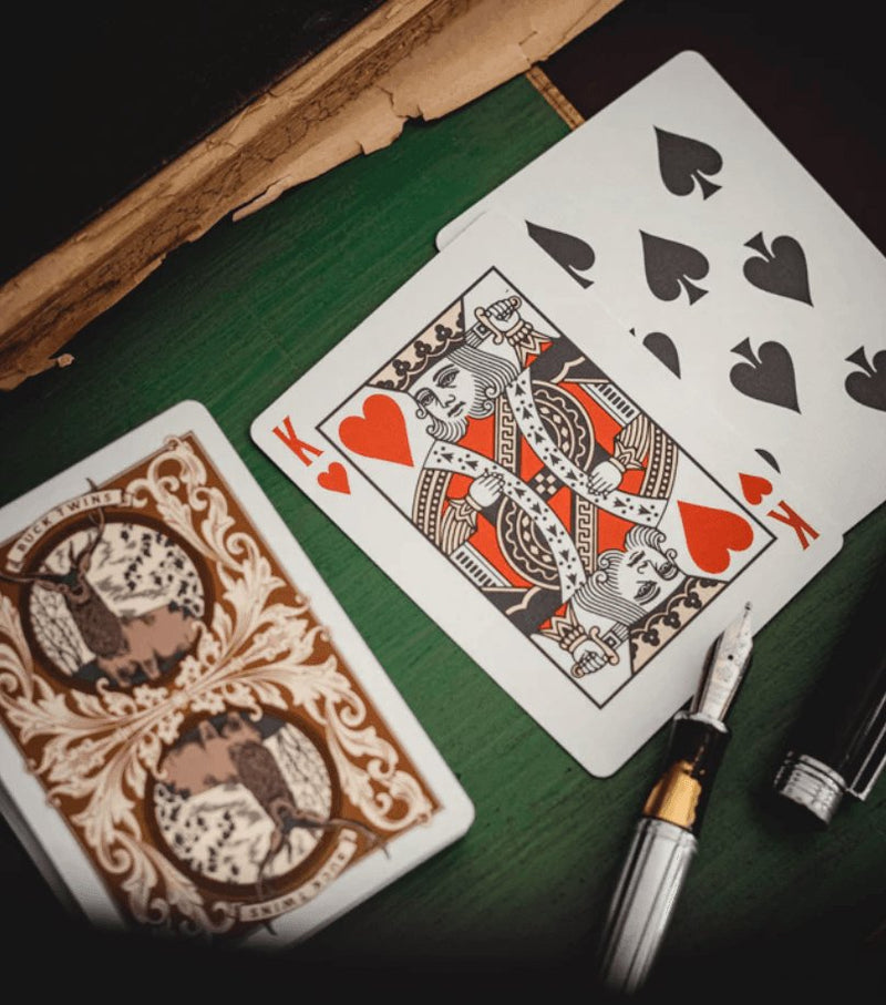 Antler Playing Cards by Dan & Dave - Brown Bear Magic Shop