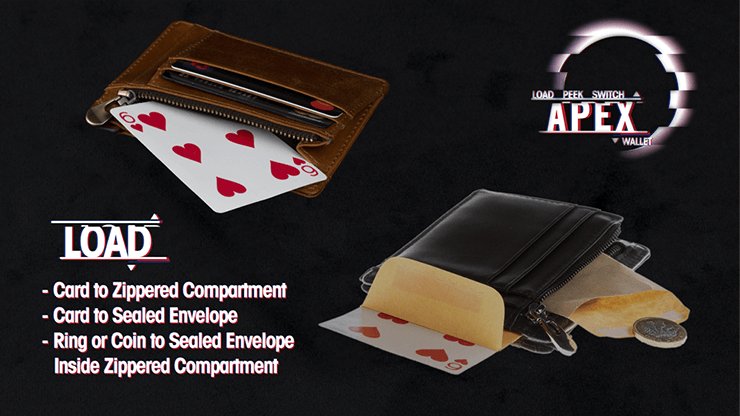 Apex Wallet by Thomas Sealey - Brown Bear Magic Shop
