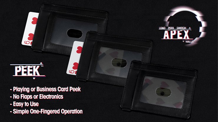Apex Wallet by Thomas Sealey - Brown Bear Magic Shop