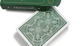 Aristocrat Green Edition Playing Cards - Brown Bear Magic Shop