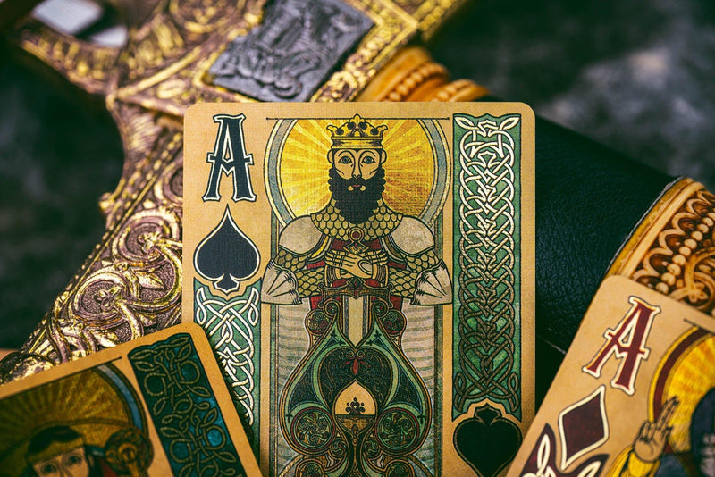 Arthurian - Holy Grail Edition - Playing Cards by Kings Wild Project - Brown Bear Magic Shop