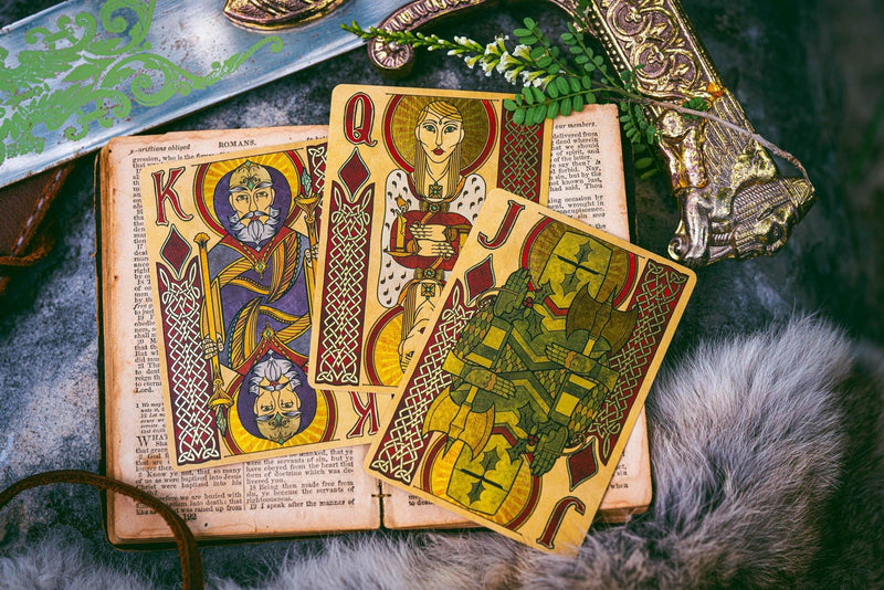 Arthurian - Holy Grail Edition - Playing Cards by Kings Wild Project - Brown Bear Magic Shop