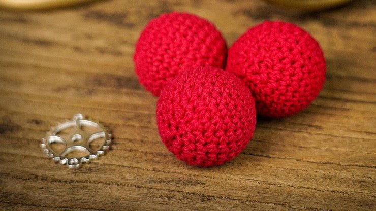 Artistic Chop cup and balls (Brass) by TCC - Brown Bear Magic Shop