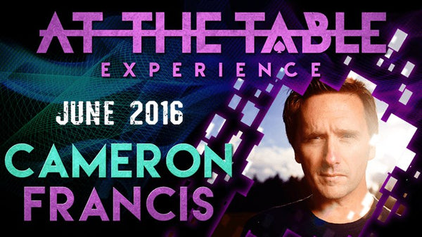 At The Table Live Lecture - Cameron Francis June 1st 2016 video DOWNLOAD - Brown Bear Magic Shop