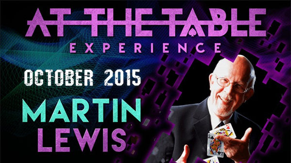At The Table Live Lecture - Martin Lewis October 21st 2015 video DOWNLOAD - Brown Bear Magic Shop