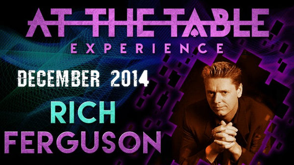 At The Table Live Lecture - Rich Ferguson December 17th 2014 video DOWNLOAD - Brown Bear Magic Shop