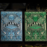 Atlantis Playing Cards by Riffle Shuffle - Brown Bear Magic Shop