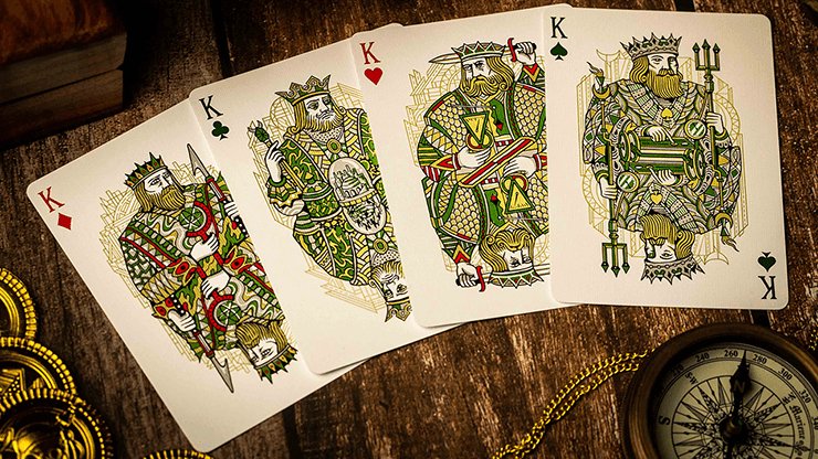Atlantis Playing Cards by Riffle Shuffle - Brown Bear Magic Shop