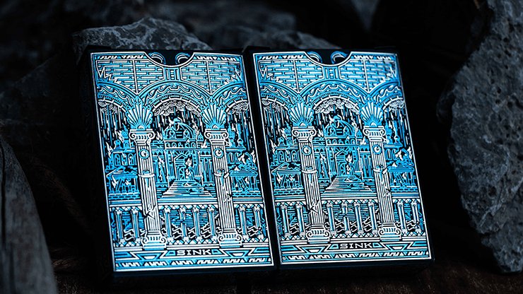 Atlantis Playing Cards by Riffle Shuffle - Brown Bear Magic Shop