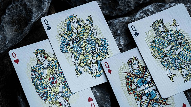 Atlantis Playing Cards by Riffle Shuffle - Brown Bear Magic Shop