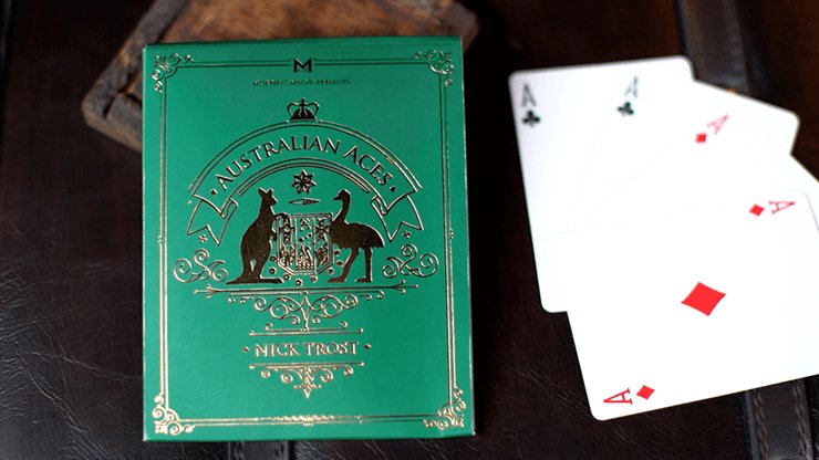 Australian Aces by Nick Trost & Murphy's Magic - Brown Bear Magic Shop