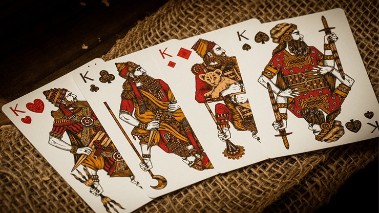 Babylon Playing Cards by Riffle Shuffle - Brown Bear Magic Shop