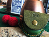 Bear Necessities Leather Coin Pouch - Brown Bear Magic Shop