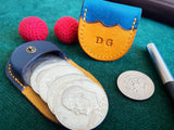 Bear Necessities Leather Coin Pouch - Brown Bear Magic Shop