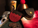 Bear Necessities Leather Coin Pouch - Brown Bear Magic Shop