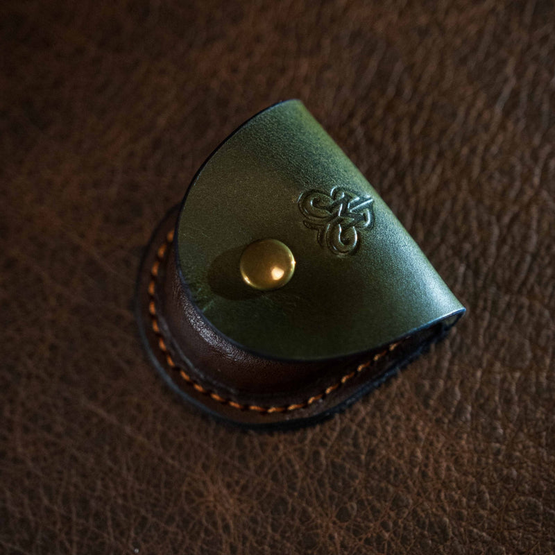 Bear Necessities Leather Coin Pouch - Brown Bear Magic Shop