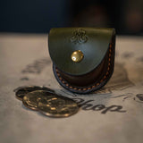 Bear Necessities Leather Coin Pouch - Brown Bear Magic Shop