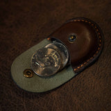 Bear Necessities Leather Coin Pouch - Brown Bear Magic Shop