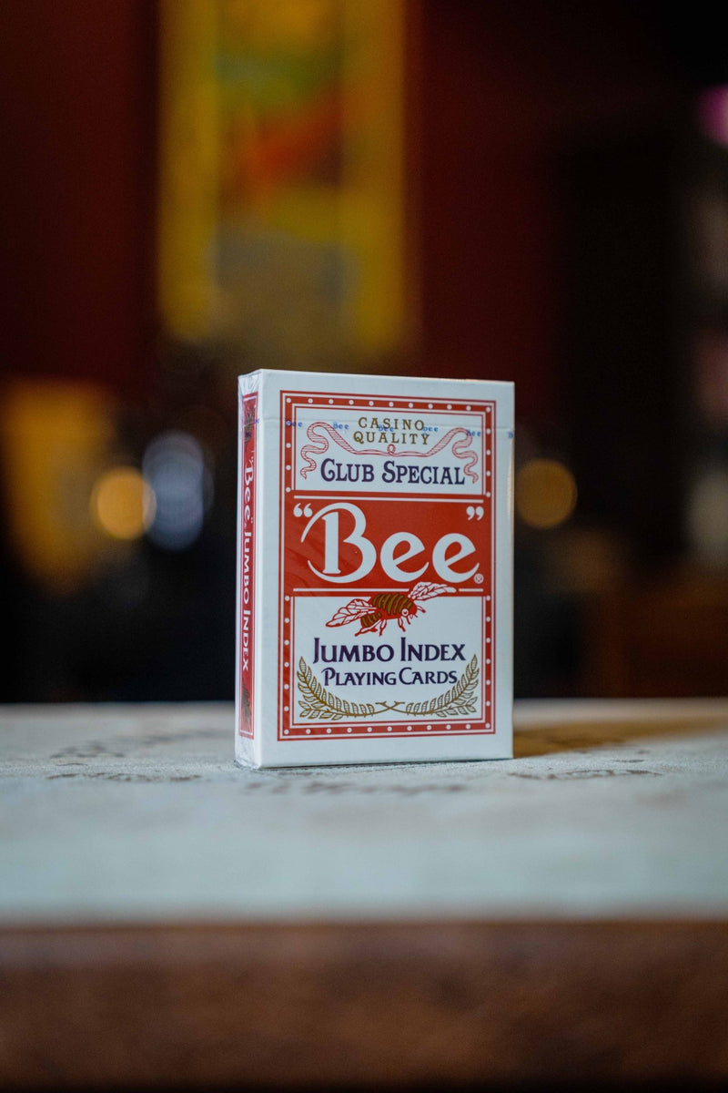 Bee Club Special Jumbo Index Playing Cards by US Playing Card Company - Brown Bear Magic Shop