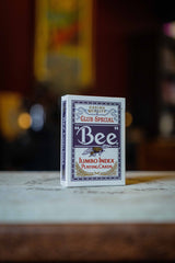 Bee Club Special Jumbo Index Playing Cards by US Playing Card Company - Brown Bear Magic Shop