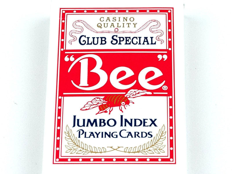 Bee Club Special Jumbo Index Playing Cards by US Playing Card Company - Brown Bear Magic Shop