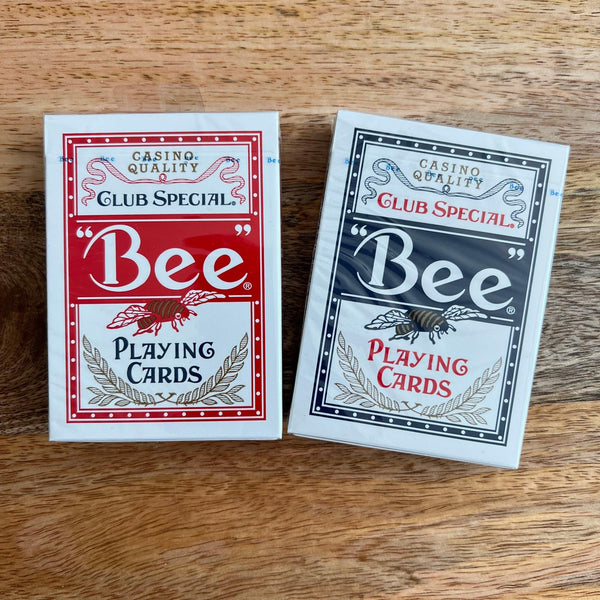 Bee Club Special Standard Index Playing Cards by US Playing Card Company - Brown Bear Magic Shop