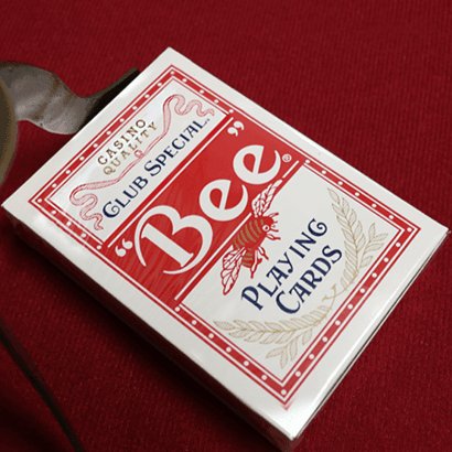 Bee Lotus Casino Grade Playing Cards - Brown Bear Magic Shop