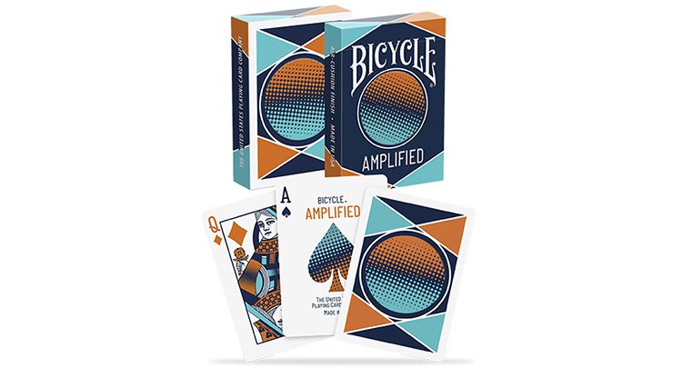 Bicycle Amplified Playing Cards - Brown Bear Magic Shop