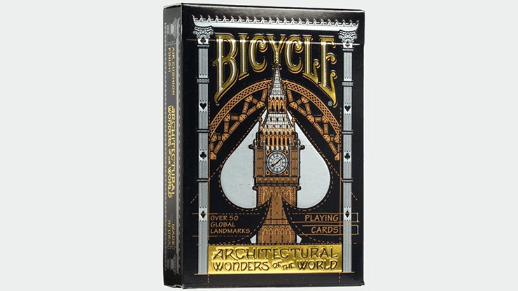 Bicycle Architectural Wonders Playing Cards by US Playing Card Co. - Brown Bear Magic Shop