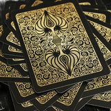 Bicycle Aureo Black Playing Cards - Brown Bear Magic Shop