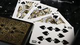 Bicycle Aureo Black Playing Cards - Brown Bear Magic Shop