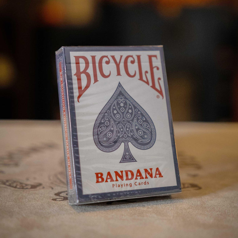 Bicycle Bandana Playing Cards - Brown Bear Magic Shop