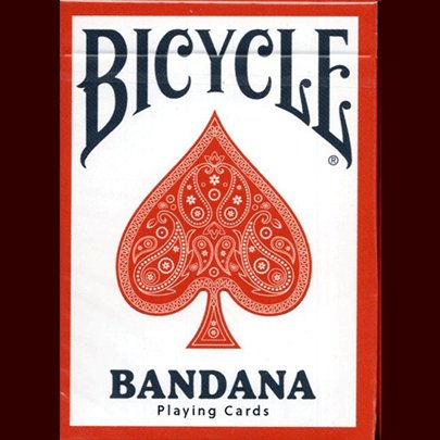 Bicycle Bandana Playing Cards - Brown Bear Magic Shop