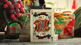 Bicycle Blue Snowman Playing Cards - Brown Bear Magic Shop