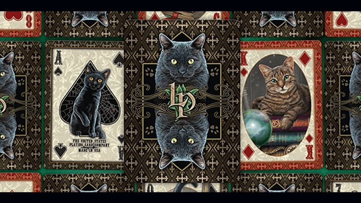 Bicycle Cats Playing Cards - Brown Bear Magic Shop